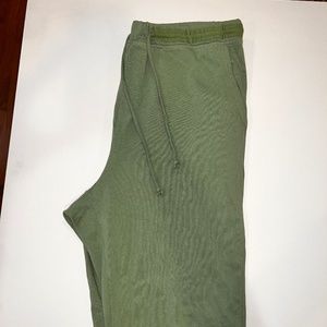 aerie Women's Drawstring Joggers (Kelly Green)